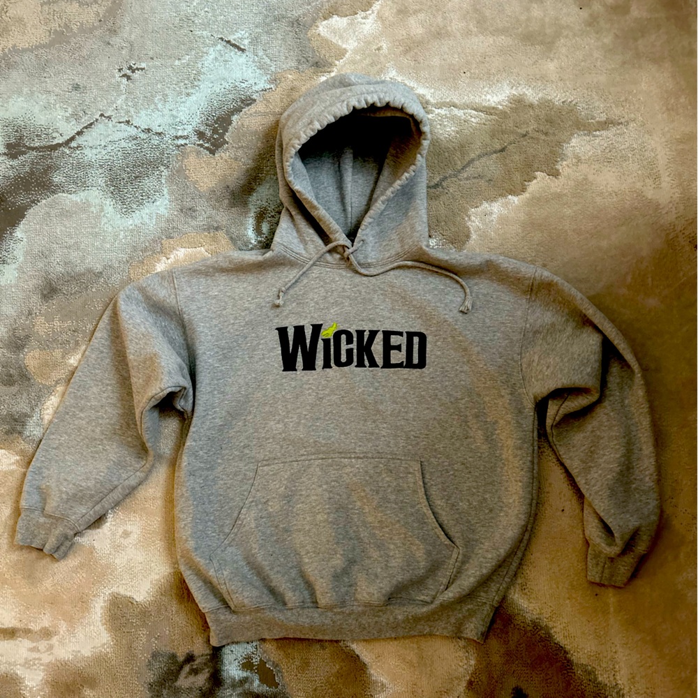 Size Small Gray Wicked (The Musical/Movie) Hoodie